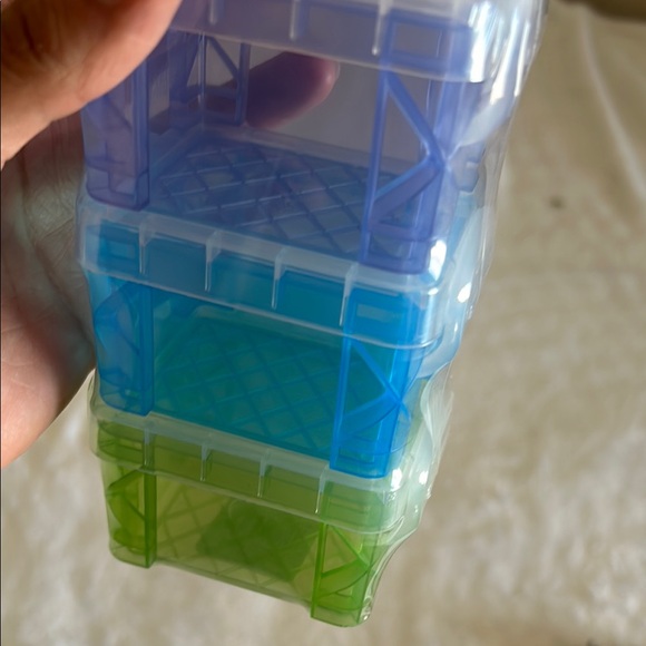 NWT Colorful Stackable Storage Boxes - Picture 4 of 4